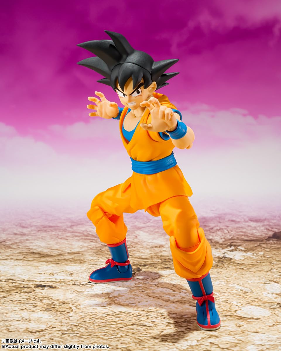 Tamashii Nations Daima Son Goku facial parts for expressive options