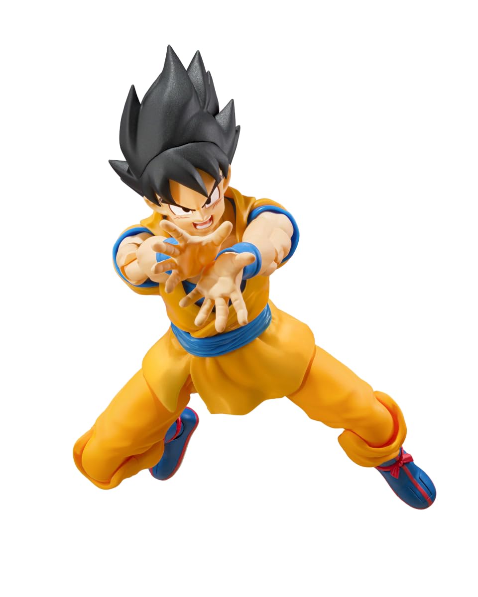 Tamashii Nations Dragon Ball Daima Son Goku S.H.Figuarts front view for poseability