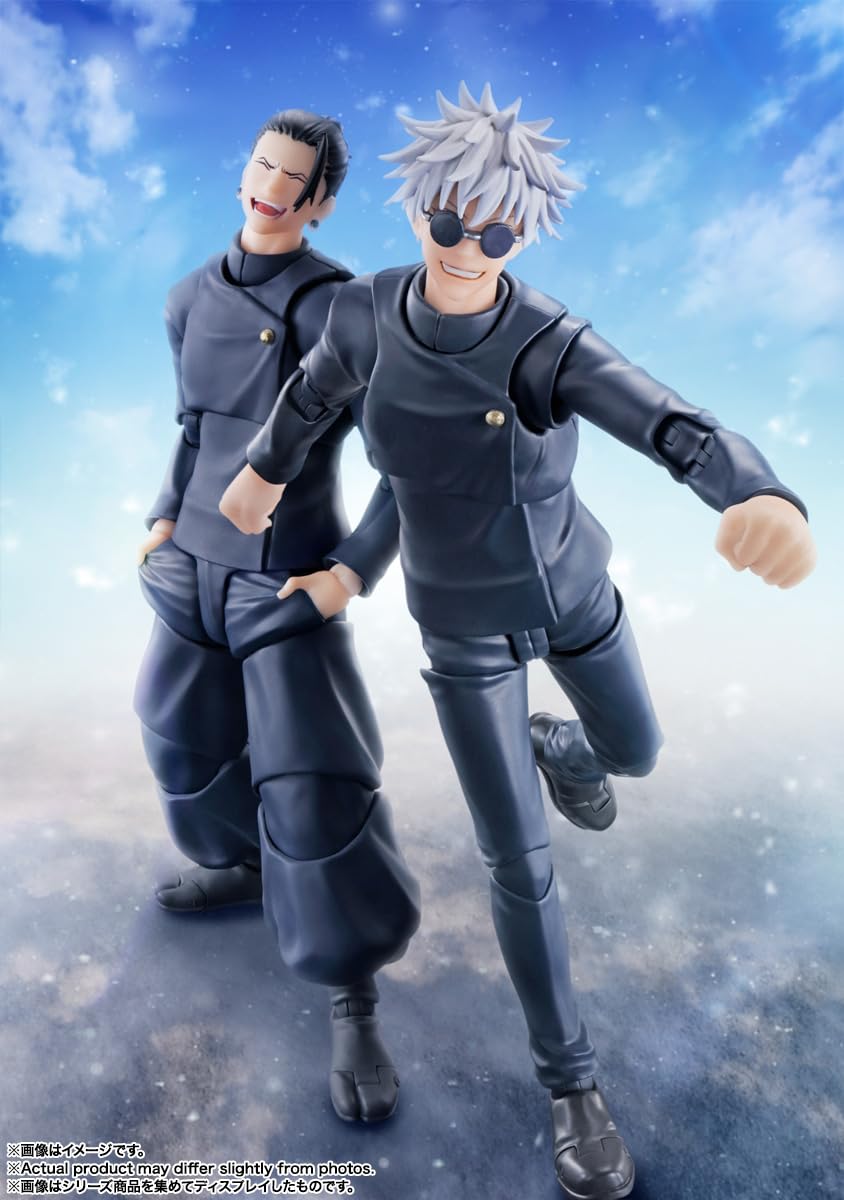 Official packaging label on Tamashii Nations Geto figure confirming licensing.
