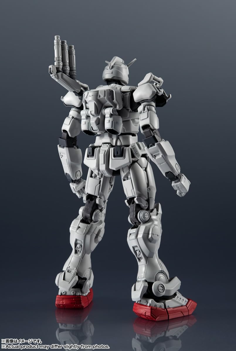TAMASHII NATIONS Gundam EX shield highlights durable armor detailing.
