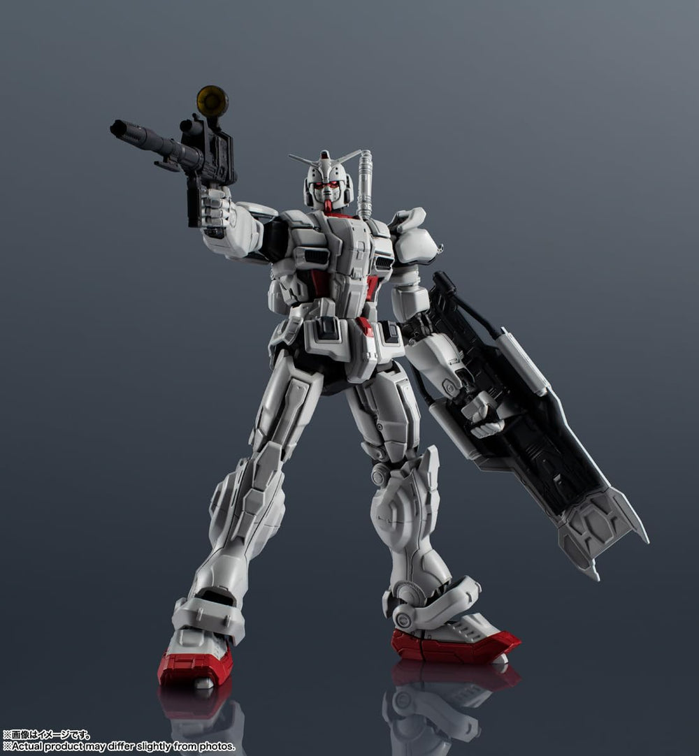 TAMASHII NATIONS Gundam EX TAMASHII STAGE joints support stable posing.
