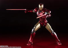 TAMASHII NATIONS Iron Man Mark 6 forearm parts for versatile attack options