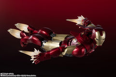 TAMASHII NATIONS Iron Man Mark 6 leg parts enabling dynamic posing