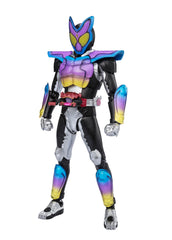 Tamashii Nations Kamen Rider Gavv poppingummy armor for dynamic display.