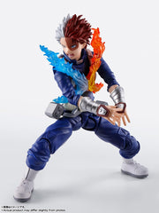 Tamashii Nations Todoroki set contents include all essentials for ready-to-display figure.