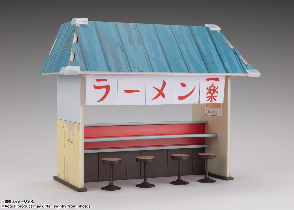 Tamashii Nations Naruto ramen bowl and chopsticks for realistic table display