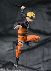 TAMASHII NATIONS Naruto Uzumaki SH Figuarts figure with crossed-arm parts for iconic scenes