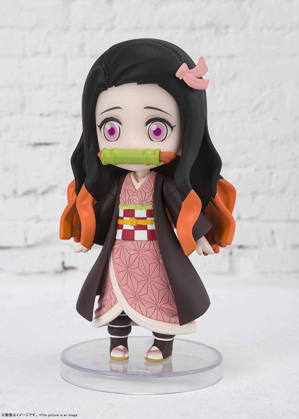 Tamashii Nations Nezuko mini stand enables steady posing