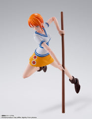 Tamashii Nations Nami Romance Dawn S.H.Figuarts right hand alternative 2 for action scenes.