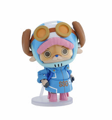 Tamashii Nations Tony Tony Chopper figure in Egghead uniform, front pose.