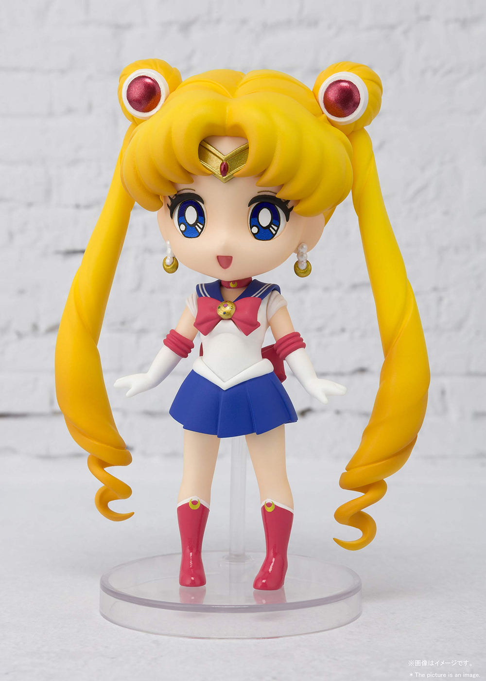 Tamashii Nations Sailor Moon Figuarts Mini set contents with hands and stand