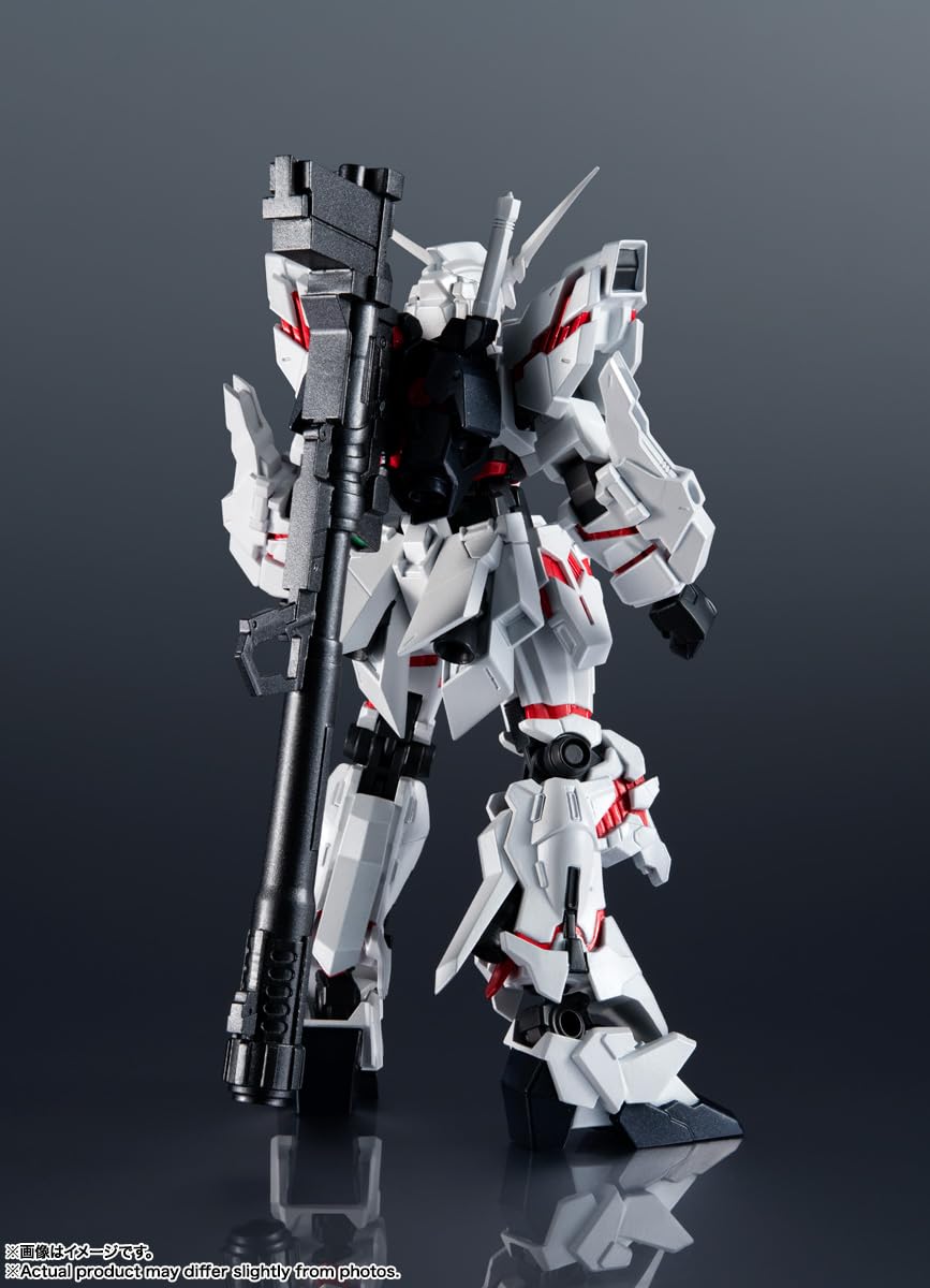 Tamashii Nations Unicorn Renewal beam magnum included for dramatic battle displays.