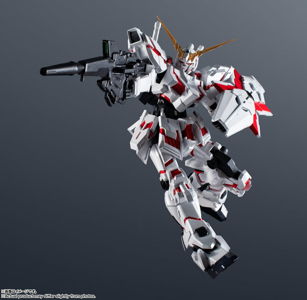 Tamashii Nations Unicorn Renewal interchangeable hands provide expressive posing.