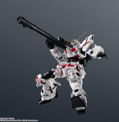 Tamashii Nations Unicorn Renewal packaging box confirms official Bandai Namco license.