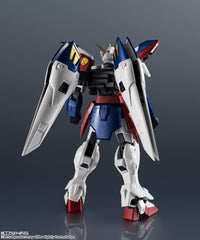 Twin Buster Rifle accessory shown with figure for dramatic display.