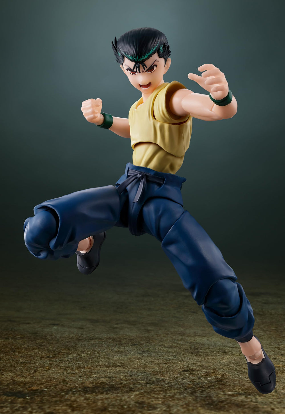 TAMASHII NATIONS Yusuke Urameshi spirit ball and spirit bullet effects.
