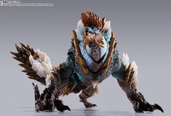 Tamashii Nations Zinogre electrical effects heighten dramatic display.