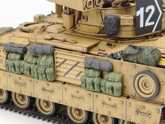 TAMIYA Desert Storm M2A2 Bradley CIP-panels show period-accurate identification features.
