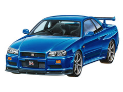 Tamiya Nissan Skyline GT-R V-Spec R34 instruction sheet displays clear steps