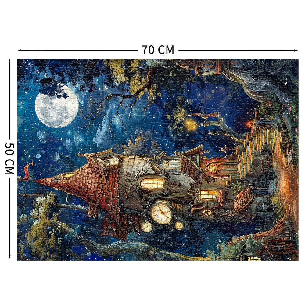 TangComplete Ancient Castle Puzzle poster inside guides solving and speeds completion