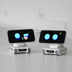 TangibleFuture LOOI autonomous behavior demonstrating spontaneous decisions on the desk