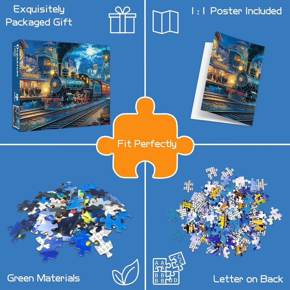 TangMosaic 1000 piece puzzle makes a thoughtful gift for Christmas or Valentine.