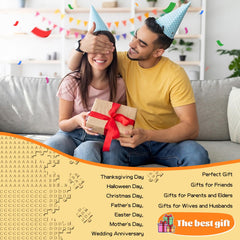 TangMosaic Gift-ready Funny Dog Pizza Puzzle for puzzle lovers.