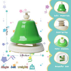 TantivyBo kids using desk bells at home for playful musical practice