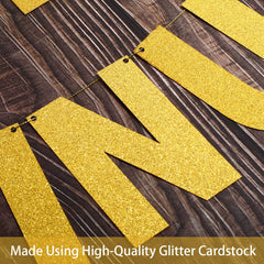 TaoBary 5-inch glitter letters create a bold focal point