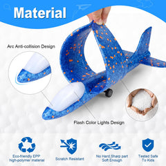 TAOTENDAR foam planes with DIY stickers boost kids creativity during play