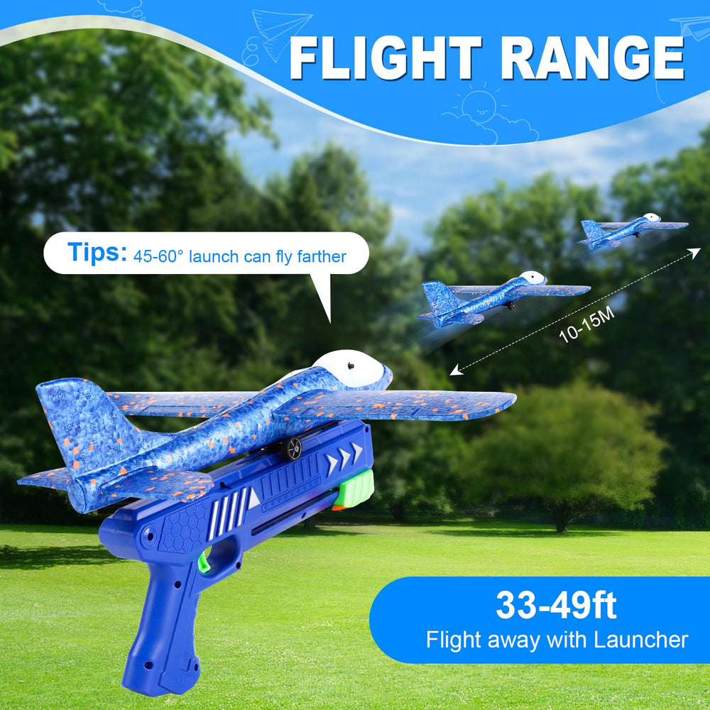 TAOTENDAR LED-lit foam glider during evening play