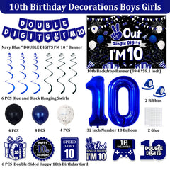 TAOTOSUNE double-sided 10th birthday cards offer keepsakes