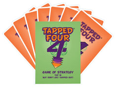 Tapped Four original game set-up for quick play