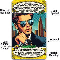 Tarotika Pop Art Deck magnetic box protects cards during travel and gifting.