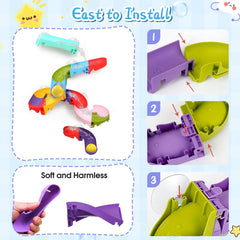 taseyok bath toys bright colours attract attention during bath time