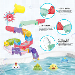 taseyok swivel wheel adds rotating motion to bath play