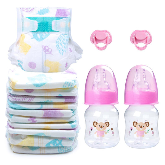 TatuDoll reborn doll diapers 10-pack for lifelike care
