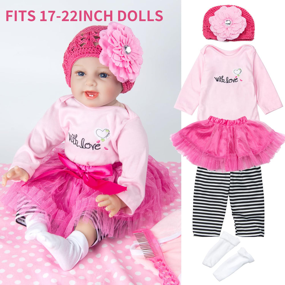 TatuDoll socks complete comfortable doll ensembles.