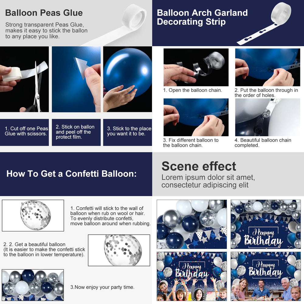 Tatuo balloon glue roll keeps balloon decorations secure during setup