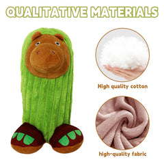 tbketr italian brainrot sahur plush hippo cactus safe fabric for cuddling.