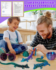 TBOLINE crystal dragons offer calming fidget play.