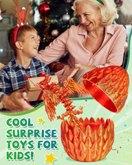 TBOLINE DIY dragons inspire storytelling and imaginative play with poseable options