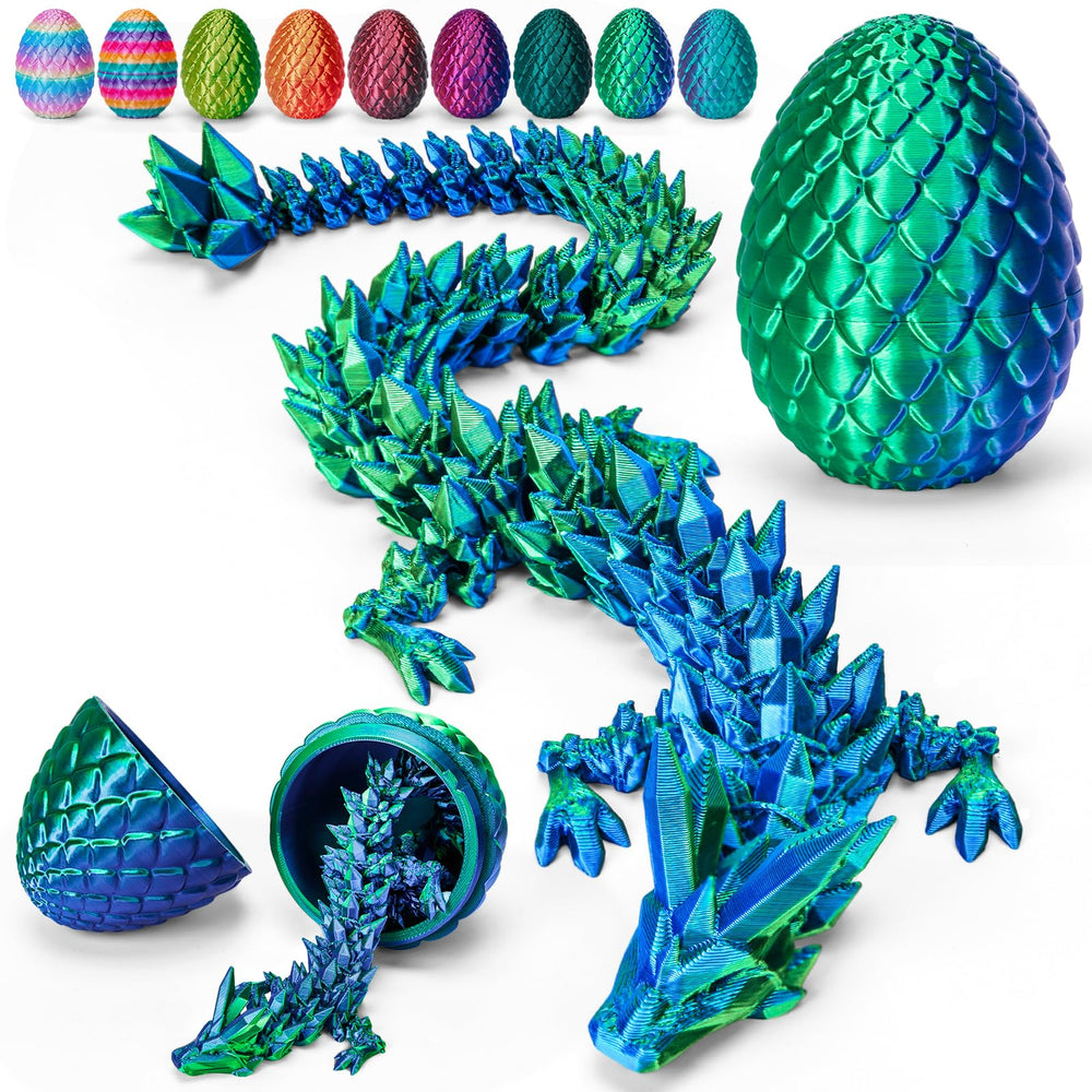 TBOLINE dragon egg shell measures 4.53 inches for imaginative play.
