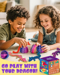 TBOLINE dragon egg bendable piece supports calming hands