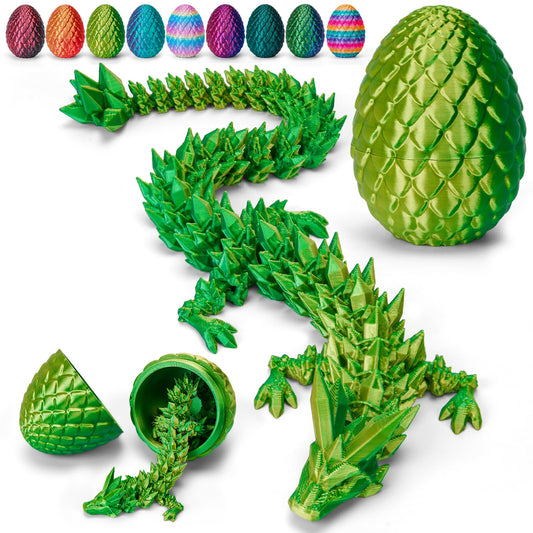 TBOLINE dragon egg exterior crystal shell, ideal for display and gifting.