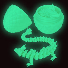 TBOLINE Dragon Egg posable dragon invites tactile, creative posing sessions.