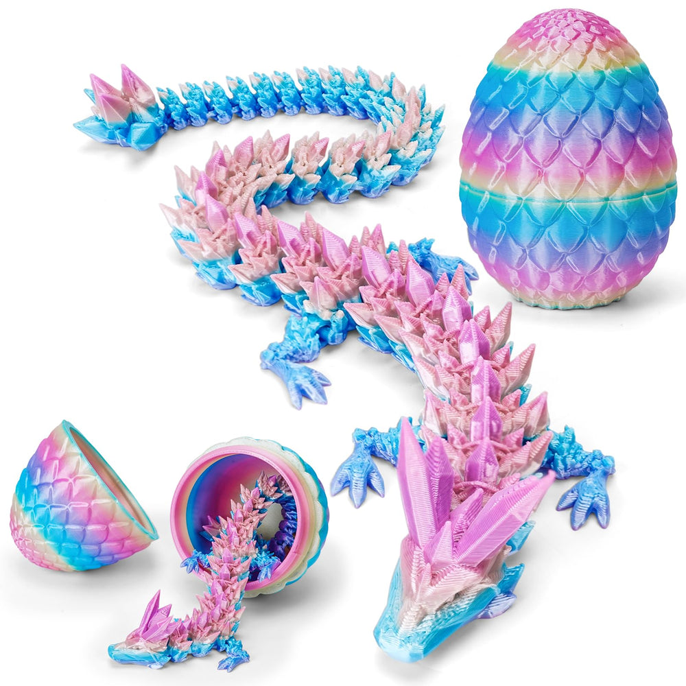 TBOLINE dragon egg shell shows a hidden dragon, making a striking decor piece.