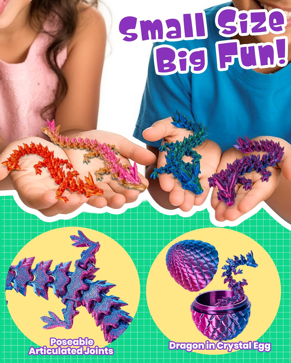 TBOLINE eggs in varied colors offer choice and collectability for kids