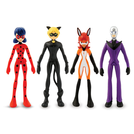 TCG Toys Bend-EMS Miraculous Ladybug figure ready for imaginative play and colorful adventures.