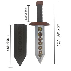 TCGADVN DND dice box axe-style adds rugged style while organizing dice.